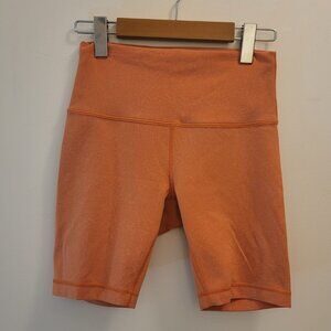 Lululemon / Shorts / High Rise / Orange / Size 4/6